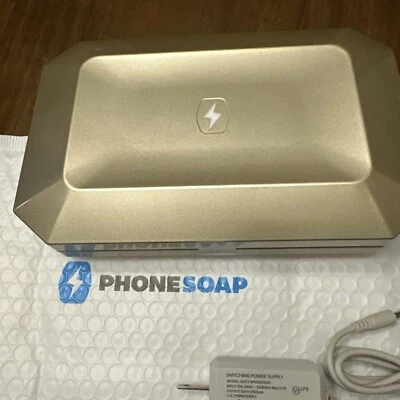 PHONESOAP Gold 3.0 Smartphone UV Sanitizer - Gold - Image 1 of 3