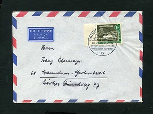 Berlín Núm 229 Ef Flugstempel Frankfurt-Londres Lupo (EB-13) - Imagen 1 de 1