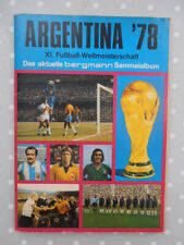 Bergmann WC Argentina 1978 complete Sticker Album Book Sammelalbum gc World Cup