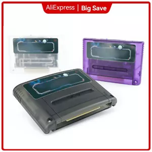 3000 in 1 Game Cartridge V1 Flash Card For SNES Super Famicom 16 bit US/EU/JP Ve - Foto 1 di 13