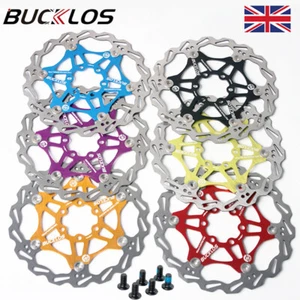 160mm Disc Brake Rotor MTB Bike Floating 6 Bolts Rotor Caliper Bicycle Parts CNC - Picture 1 of 26