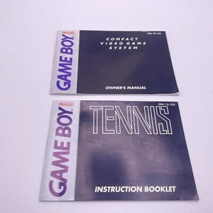 Handbücher für Nintendo Gameboy und Tennis - Bild 1 von 2