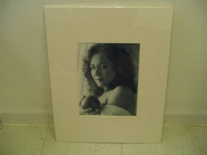 MATTED PHOTOGRAPHY Woman holding apple by Larry Santucci 16x20 - Picture 1 of 4