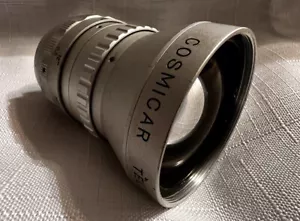 Mint COSMICAR 12.5MM WIDE ANGLE C-MOUNT LENS For BMPCC M4/3rds or Other - Picture 1 of 6