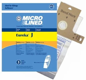 Eureka Type J 99.7 % Micro Filtration 2-Ply Paper Bags 3 in Pack 458287  - Picture 1 of 2