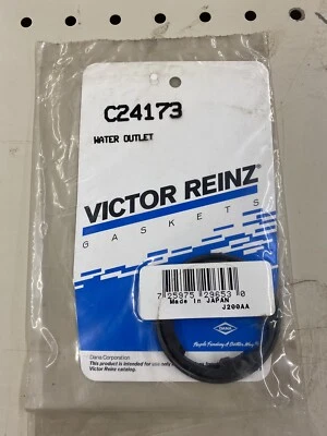 Junta de salida de agua Victor Reinz C24173 NUEVA SELLADA HECHA EN JAPÓN Foto 1 de 3