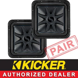 2 KICKER 44L7S122 AUTO AUDIO 12" SOLO-BARIC SERIE L7S SUBWOOFER SUB DVC 2OHM COPPIA - Foto 1 di 8