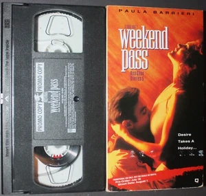 Red Shoe Diaries: WEEKEND PASS (vhs) Paula Barbieri. VG. Promo Screener. Rare - Picture 1 of 2