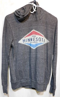 Minnesota Northwoods Mujer Sudadera con Capucha 32" Pecho XS Peso Ligero Hecho en EE. UU. Foto 1 de 3