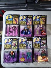Vintage 1994 Kenner Legends of Batman Lot of (6) Joker Robin Catwoman Riddle NEW