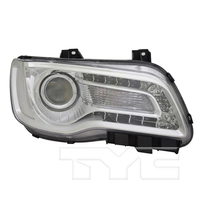 Halogen Headlight for 18-19 Chrysler 300 Projector Chrome Right Passenger CAPA - Image 1 of 4
