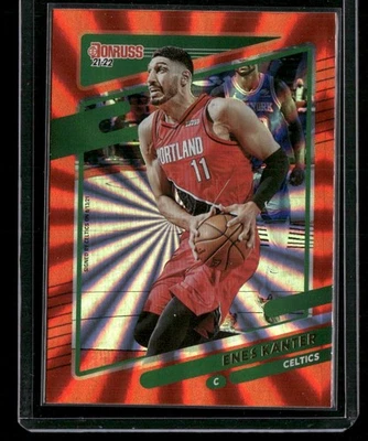 2021-22 Panini Donruss - Enes Kanter #39 Holo Naranja Láser ENVÍO RÁPIDO BARATO  Foto 1 de 2