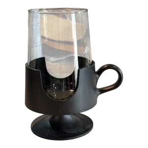 Vintage Corning Snap Glass Cup / Glas-Snap by Corning Mod Glasses Tumblers 5.5" - Imagen 1 de 2