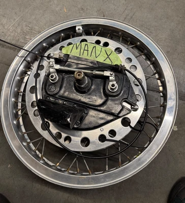 Manx Norton 2LS Front Wheel 19” Brake Magnesium Bromsgrove - Image 1 of 3