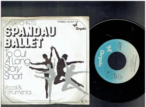 SPANDAU BALLET TO CUT A LONG STORY SHORT 1981 7 INCH VINYL SINGLE GERMANY - Picture 1 of 1
