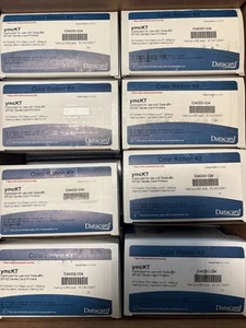 ORYGINALNY Entrust Datacard 534000-004 Krótka wstążka kolorowa panelu i zestaw do czyszczenia YMCKT - Zdjęcie 1 z 7