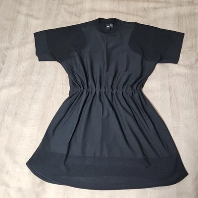 Adidas Size L Black Tennis Dress Activewear Lightweight - Image 1 of 4