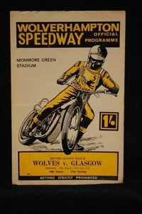 SPEEDWAY - Wolverhampton Wolves vs Glasgow - 17. Juli 1970 - Bild 1 von 1