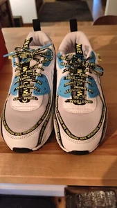 Size 7.5 - Nike Air Max 90 SE Worldwide Pack - Blue Fury Volt - Picture 1 of 7