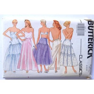 Schnittmuster Reifrock Petticoat Slip Vintage 80er Hüfte 33,5 34,5 36 Butterick 4407 - Bild 1 von 6