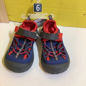 Oshkosh B’gosh Toddler Size 6 Shoes Blue/ Grey/Red Spiderman - Picture 1 of 8