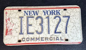 Vintage New York kommerzielles Nummernschild Freiheitsstatue IE3127 - Bild 1 von 9