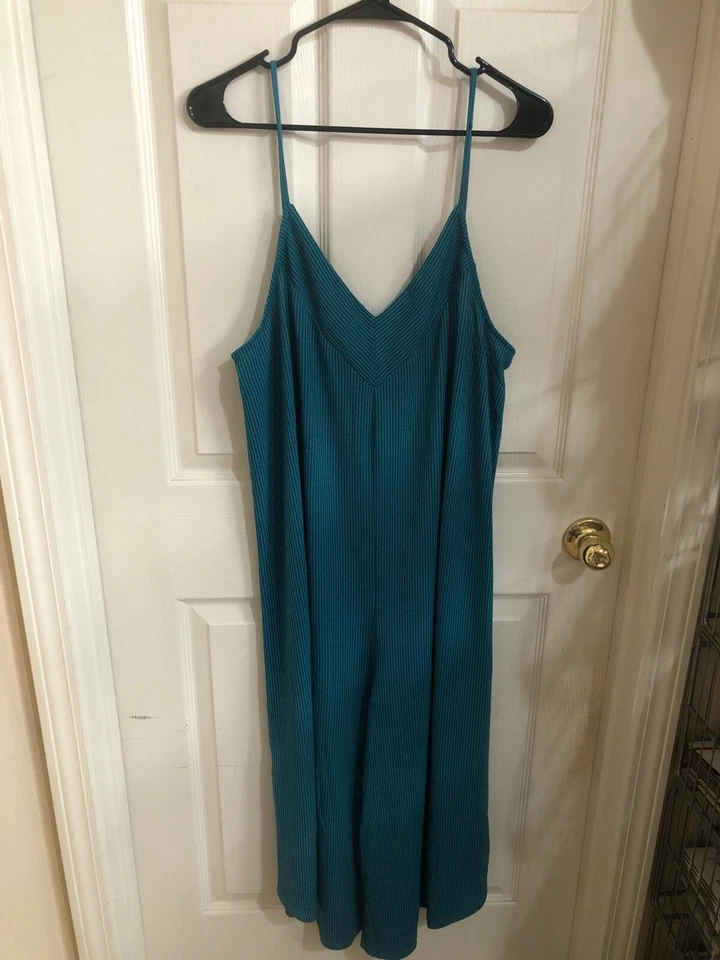 Новые женские Xhilaration гостиной пижамы Детский комбинезон бак бирюзовый и черный размер большой - Изображение 1 из 4