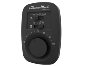Coleman 9420-351 Heat/Cool Wall Thermostat - Analog Black - Fast Shipping! - Bild 1 von 2
