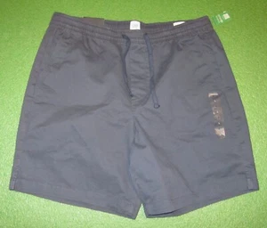 Pantalones cortos deportivos Gap Flex para hombre, azul marino, mezcla de algodón, corbata. Talla L, NUEVO, Reg $45 - Imagen 1 de 9