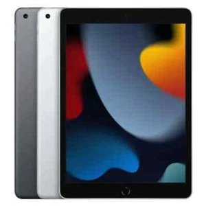 Apple iPad 9th Generation 10.2" in 32/64GB Wi-Fi Space Grey Very good - Afbeelding 1 van 2