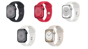 Apple Watch Series 8 41mm Gps + Cellular Aluminum Sport Band - New - Picture 1 of 5
