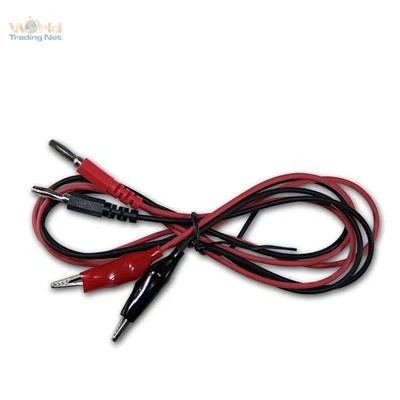 Messleitung Messleitungen Set rot + schwarz Krokodilklemme Kroko Kabel Bananas