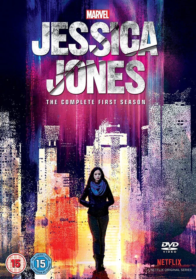 Jessica Jones Complete Season 1 Marvel 4 Disc Set Genuine R2 DVD VGC