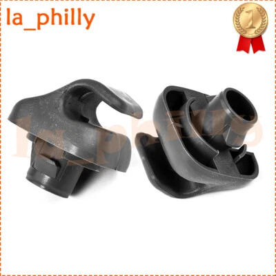 2pcs Sun Visor Bracket Clip For Infiniti Nissan Qashqai Renault 96409-BC402 Gray Foto 1 de 4
