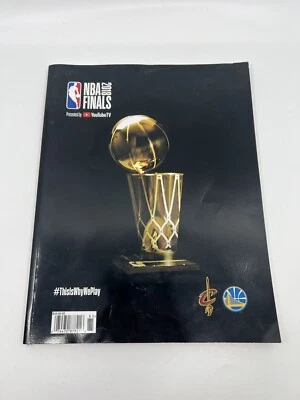 2018 NBA FINALS CHAMPION PROGRAM GOLDEN STATE WARRIORS CLEVELAND CAVALIERS  - Image 1 of 4