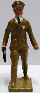 LINCOLN LOGS HOHLGUSS BLEI LL37A POLIZIST KHAKI UNIFORM 99 % - Bild 1 von 1