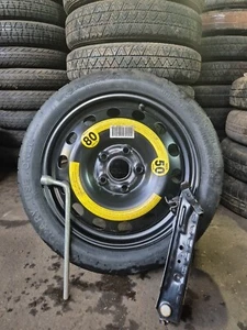 VW GOLF Mk 5 6 7 8 2005-2022 16" SPACE SAVER SPARE WHEEL + JACK KIT Cc - Picture 1 of 8