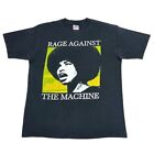 Vintage 2000 Rage Against The Machine Angela Davis T-Sbirt Sz M