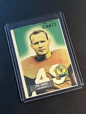 1955 Bowman Football TOM LANDRY #152 | Giants | HOF | VG-EX (oc)