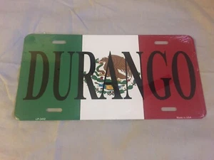 New Metal Durango License Plate  - Picture 1 of 1