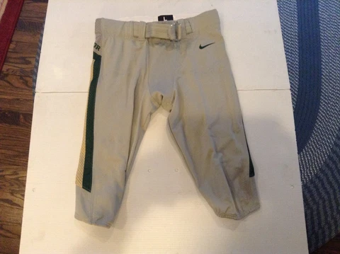 NWT BAYLOR BEARS NIKE FOOTBALL GAME Gray PANTS W/Belt  #00142 SZ L - Cool Cover