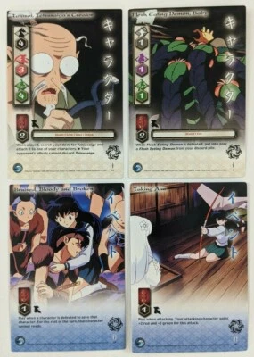 Totosai Taking Aim Demon Baby Inuyasha TCG Jaki Common 4 Card CCG - Image 1 of 2