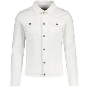 MADCAP WHITE DENIM HERREN 70s MOD SLIM Trucker WESTERN RETRO JACKE Woburn MC512B - Bild 1 von 5