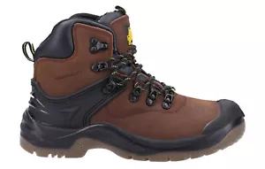 Mens Safety Work Boots Amblers FS197 S3 WR SRC Durable Leather Lace Ups UK4-14 - Picture 1 of 5