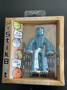 STIKBOT Poseable Action Figures Motion Stop Animation Blue Create Animate NEW - Picture 1 of 2