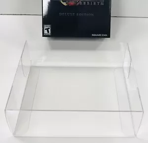 1 Box Protector For FINAL FANTASY VII REBIRTH DELUXE EDITION PS5 FF VII Clear - Picture 1 of 9