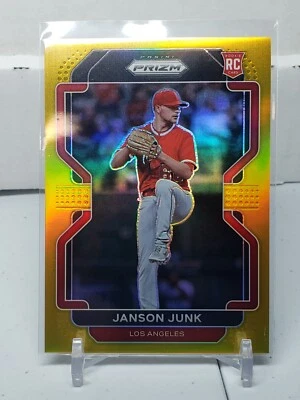 2023 Panini Prizm Jason Junk RC Gold Prizm /10 Rookie #139 - Image 1 of 2