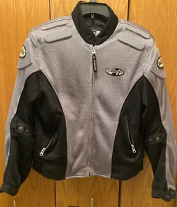 Joe Rocket Ladies Racing Jacket Black & Gray Size L - Picture 1 of 2
