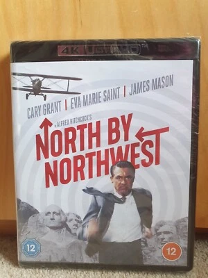 North By Northwest 4K UHD Blu-Ray BRAND NEW AND SEALED - Image 1 of 2