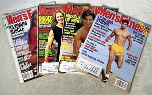 Men’s Fitness Magazine - Lot Of 4 Magazines - 1995 Gabrielle Reece Gym Secrets - Picture 1 of 17